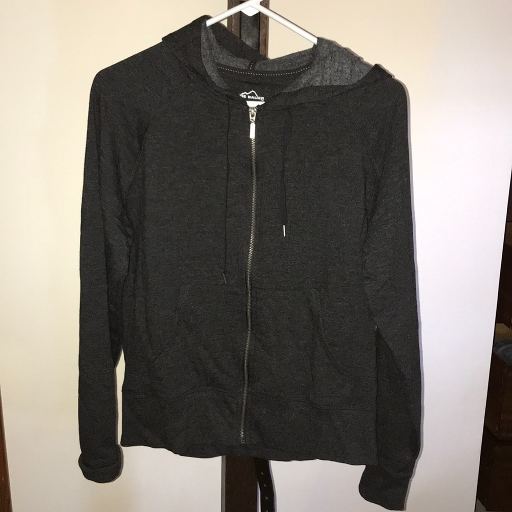 eddie bauer zip up hoodie